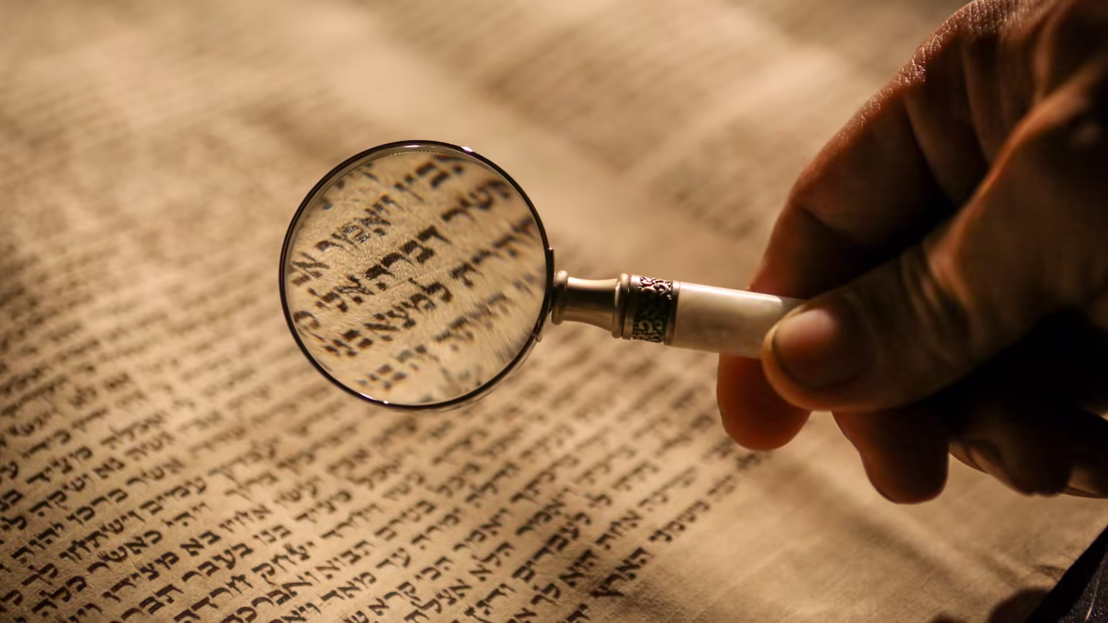 Une chercheuse examinant des documents et leurs sources dans des archives modernes