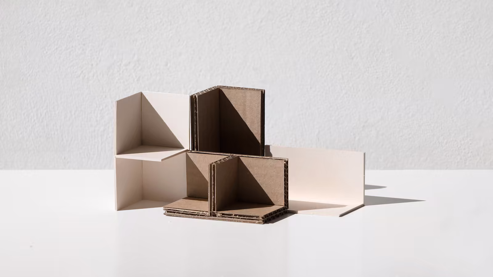 Cohesive modular furniture installed in several spaces
