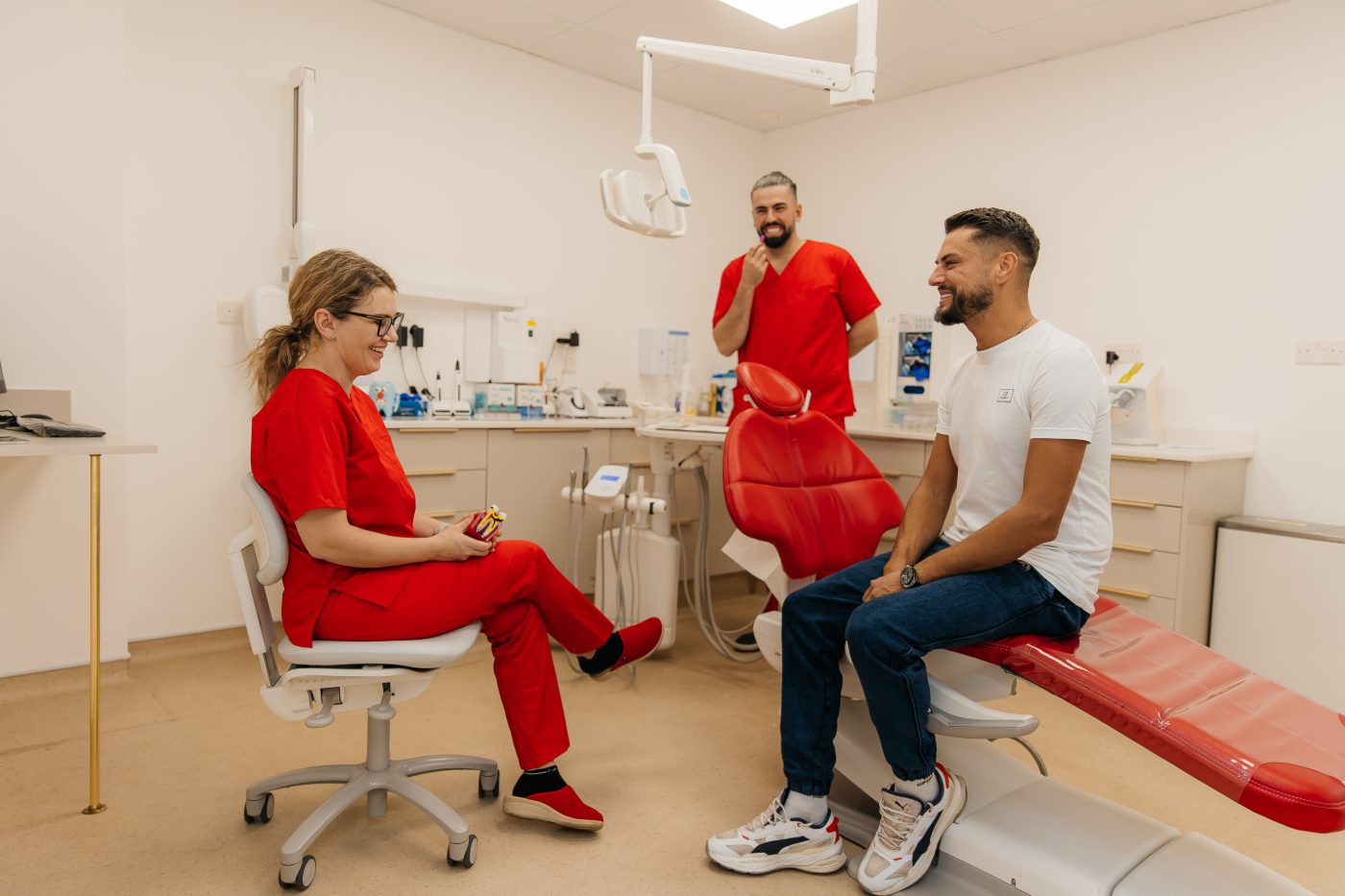 A treatment room at My E20 Dentist