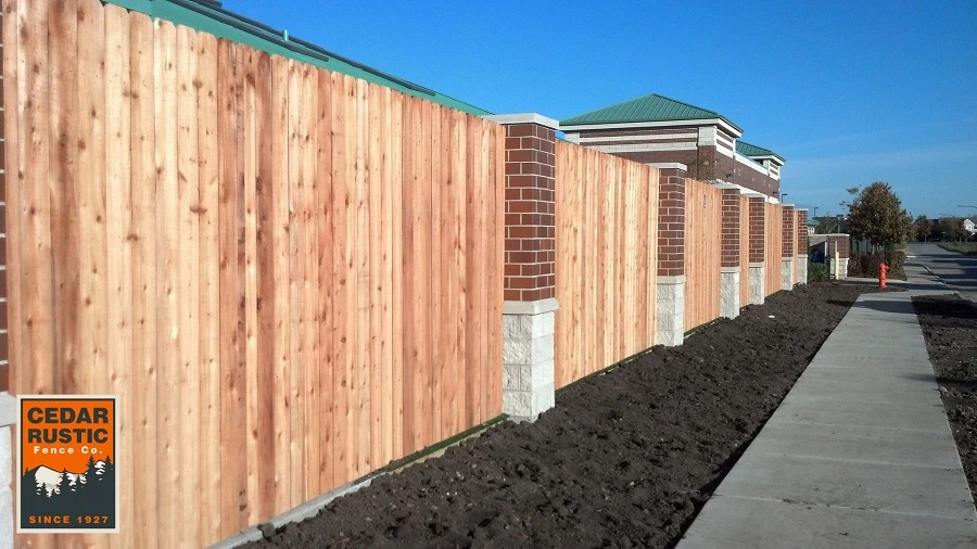 Western Red Cedar Fence