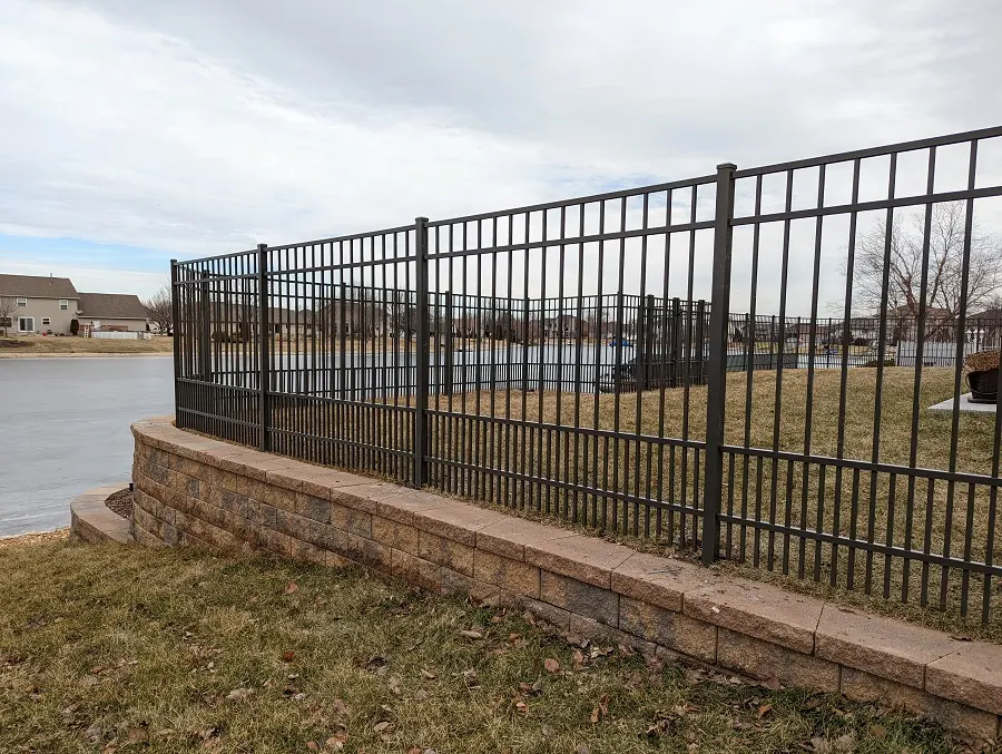 first photo of white beautiful fence
