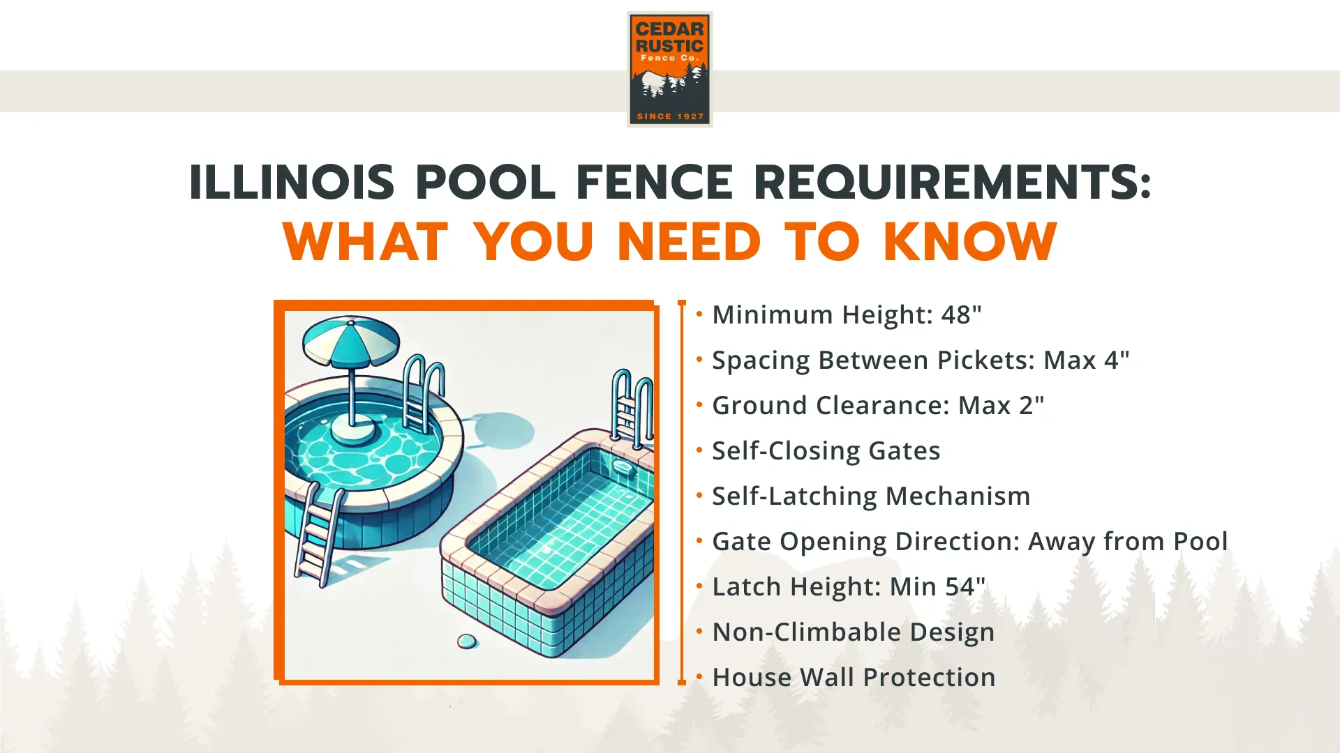 Illinois Fence Requirements For Inground And Aboveground Pools