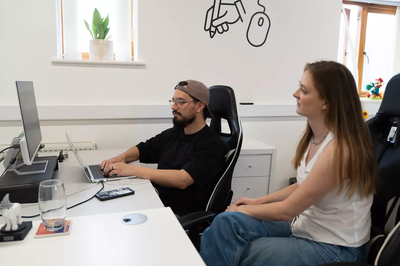 Wizard Pi team working on technical SEO strategy in the office