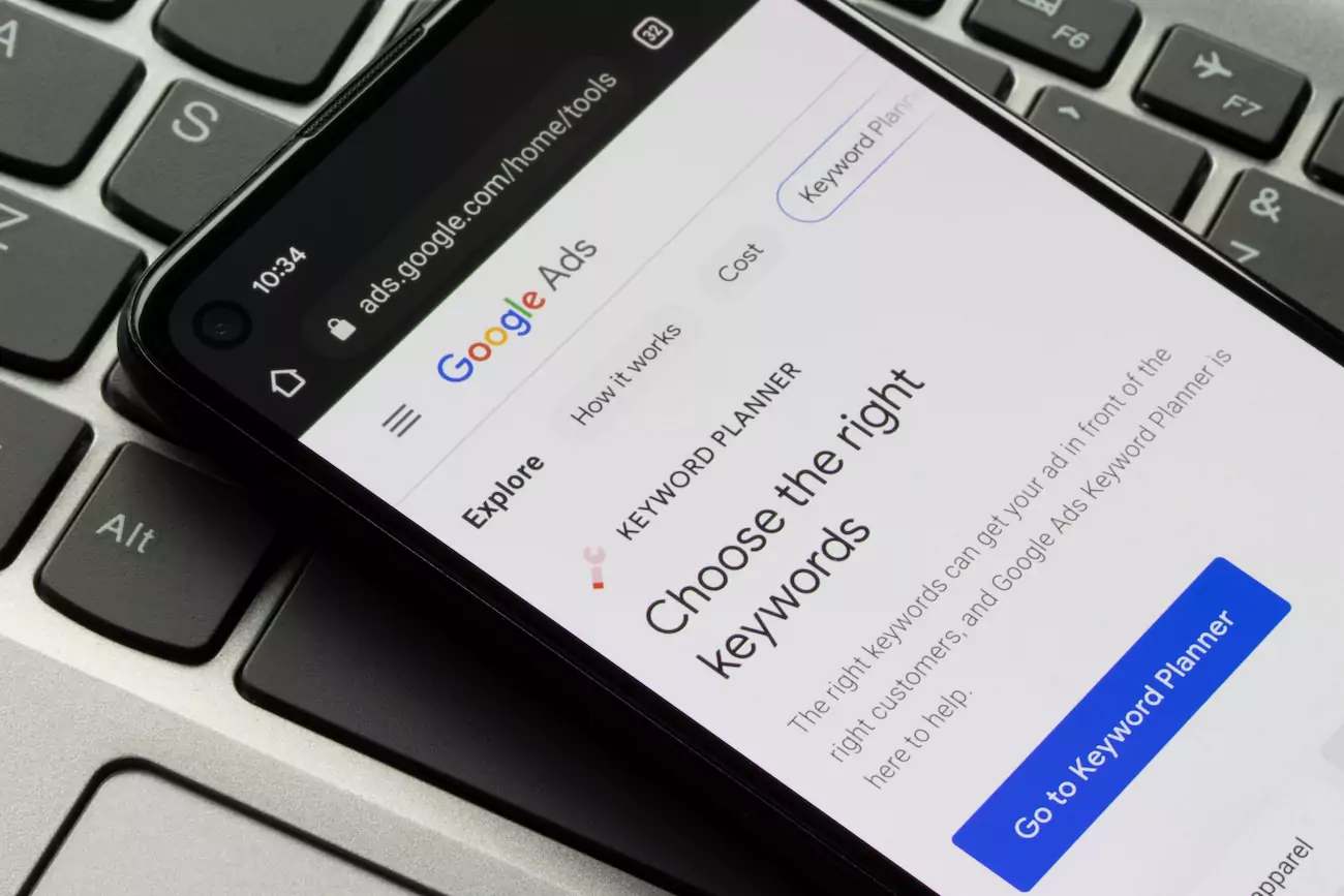Google Ads PPC Interface