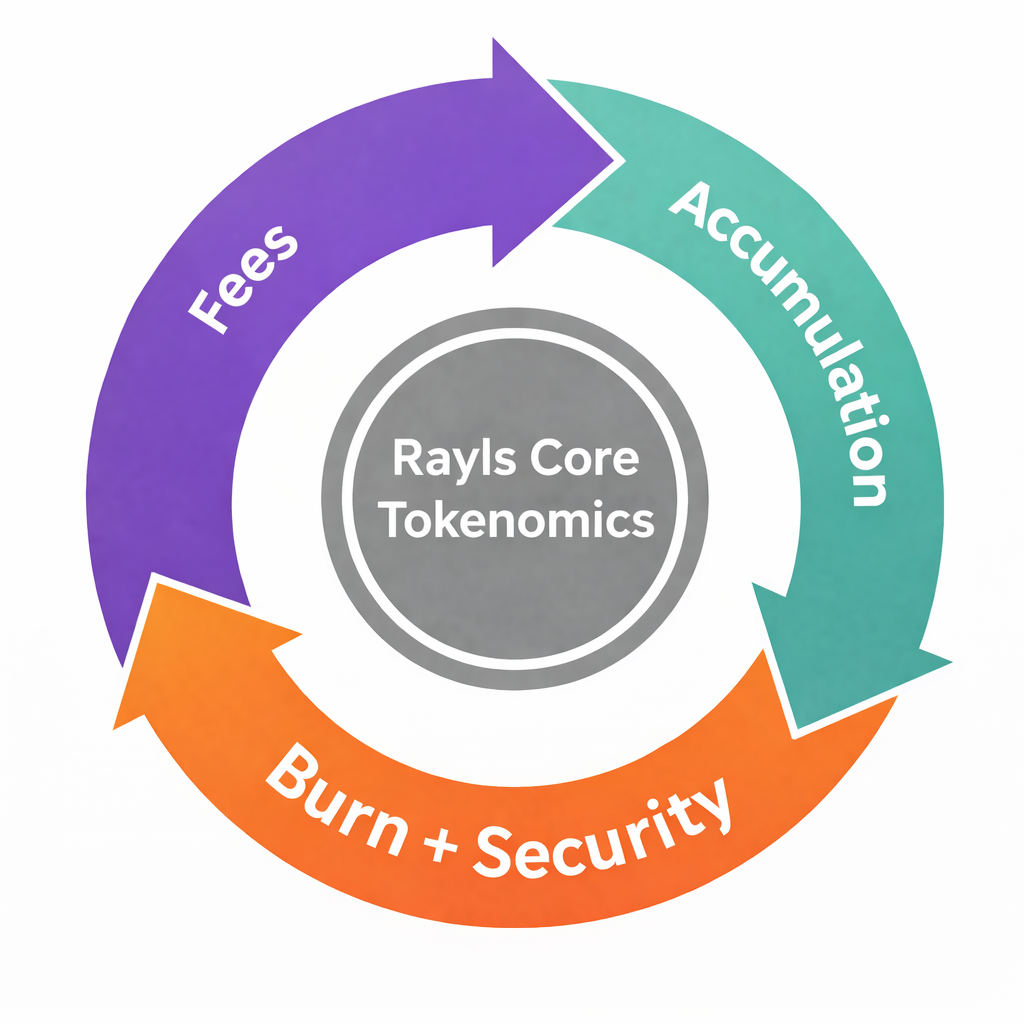 Rayls Core Tokenomics flywheel