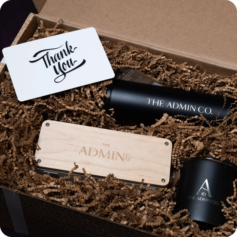 Admin co custom gift box