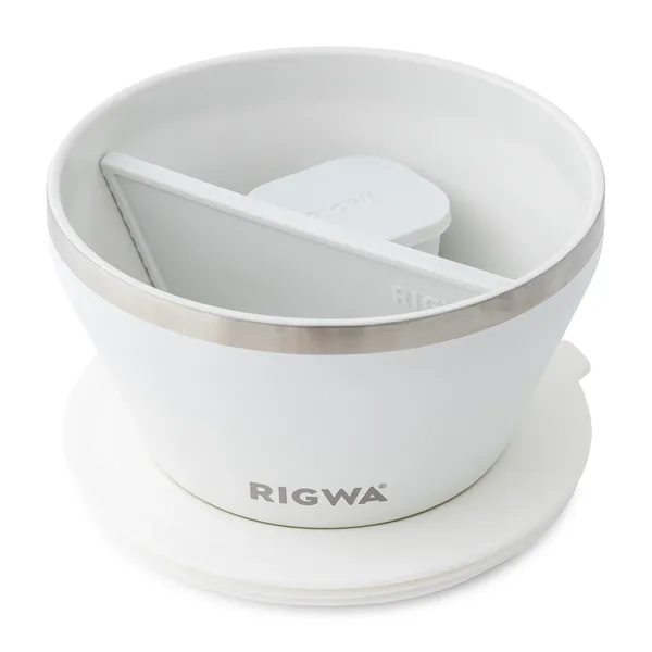 One bowl, endless possibilities. The RIGWA® Fresh Bowl 40oz keeps meals cold for 8 hrs or hot for 4 with insulated stainless steel and a premium ceramic-coated interior. Includes a 3oz mini cup and divider for versatile meal prep, plus a leakproof lid to lock in freshness. Perfect for salads, soups, or grain bowls-at home or on the go.