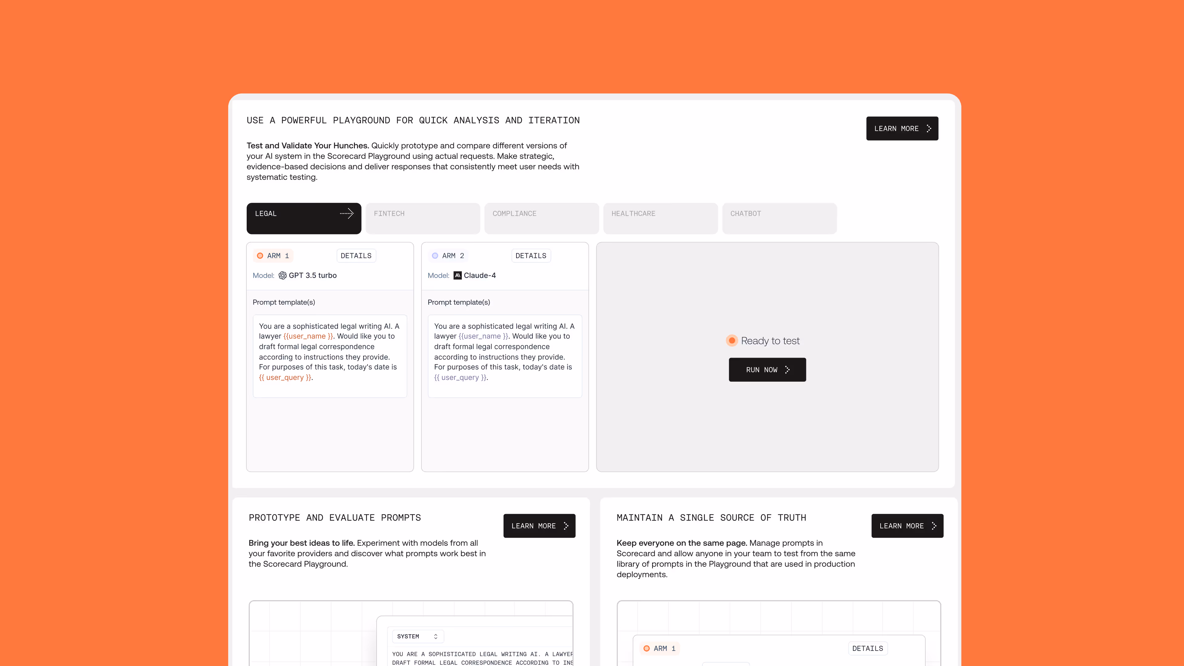Scorecard Case website image