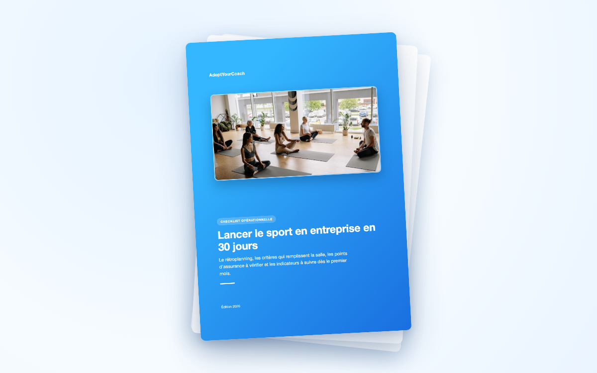 Couverture de la checklist de lancement en 30 jours