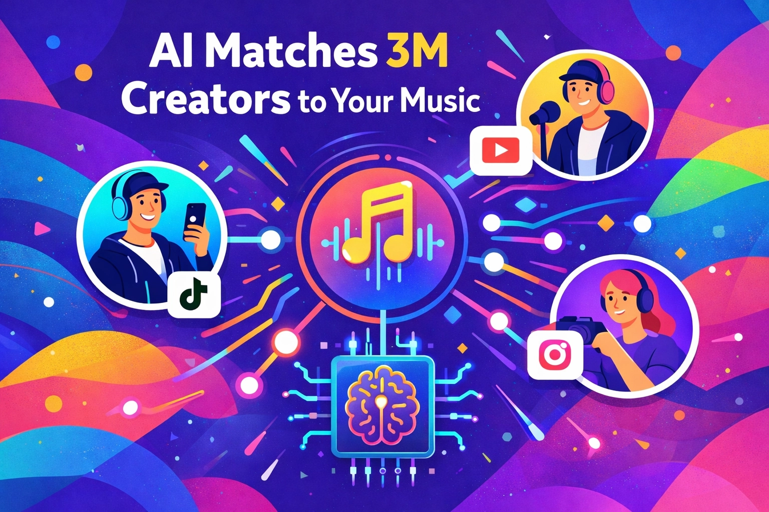 How AI Matches 3 Million Creators to Your Music in Minutes (Not Months)