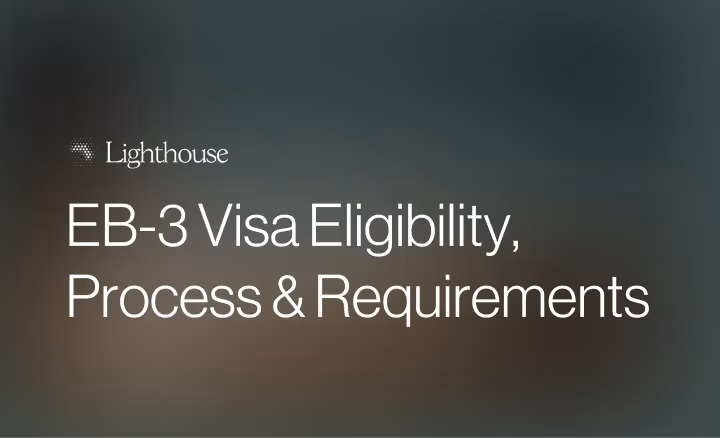 The EB-3 Visa Explained