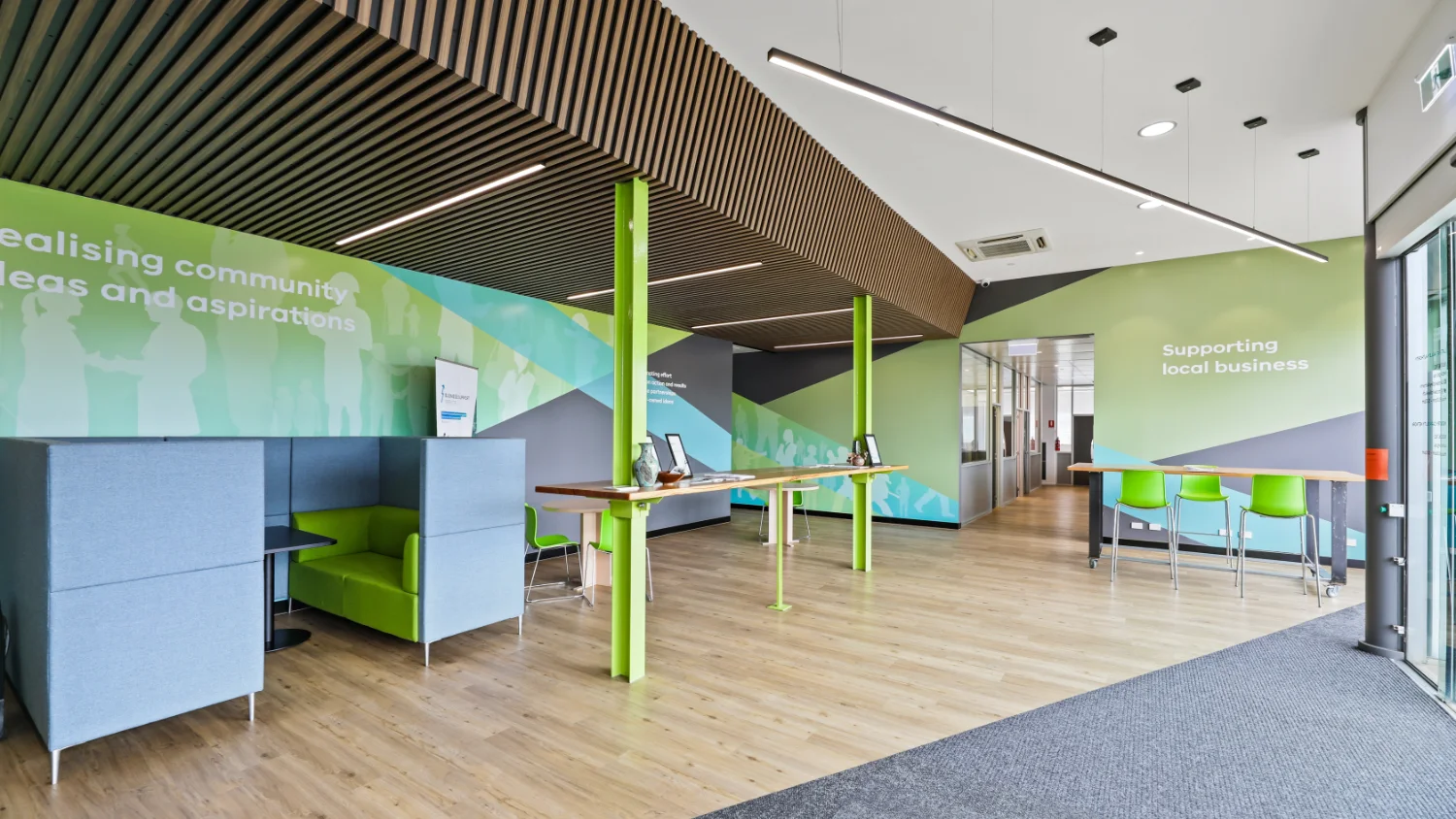 Kubale Constructions built this Latrobe Valley Authority Office refurbishment