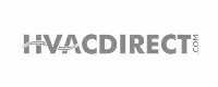HVACDirect.com logo: gray text on white background.