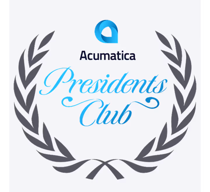 acumatica 2021-2022-2024 president club icon