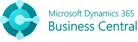 Microsoft Dynamics 365 Business Central logo, an ERP Kensium integrates