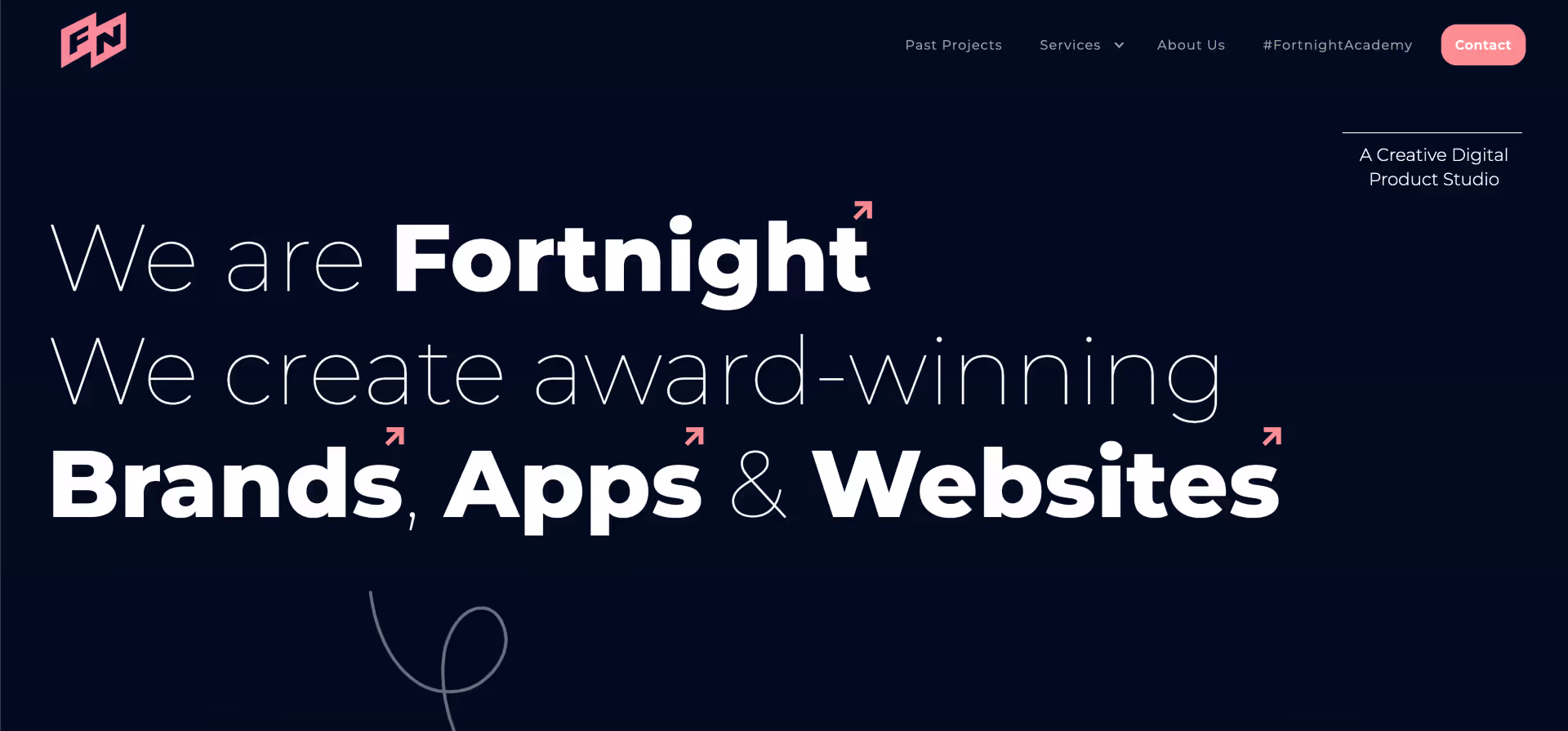 Image of Fortnight website