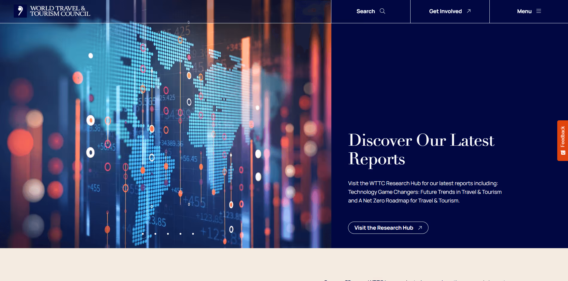 Image of WTTC website