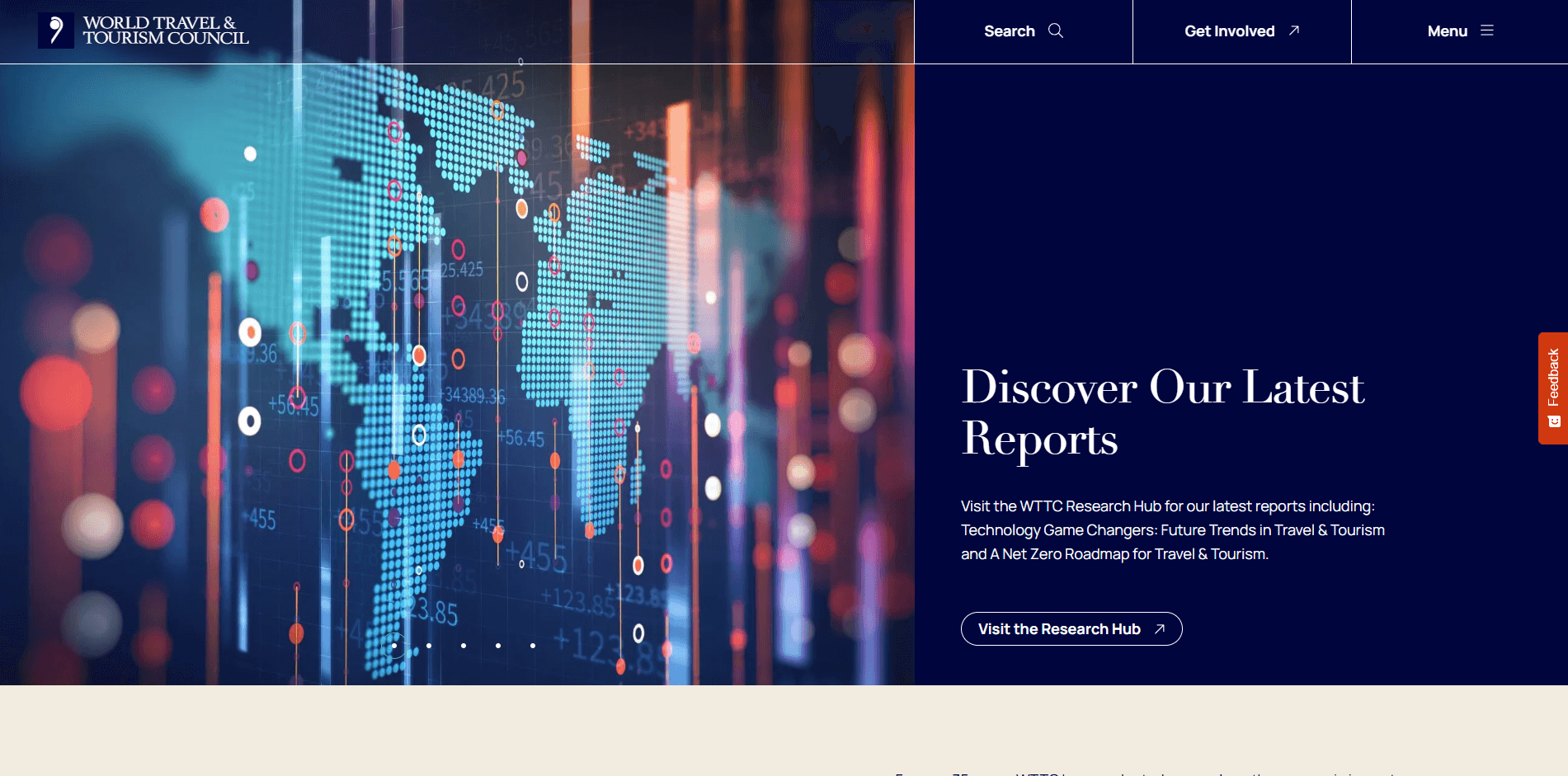 Image of WTTC website