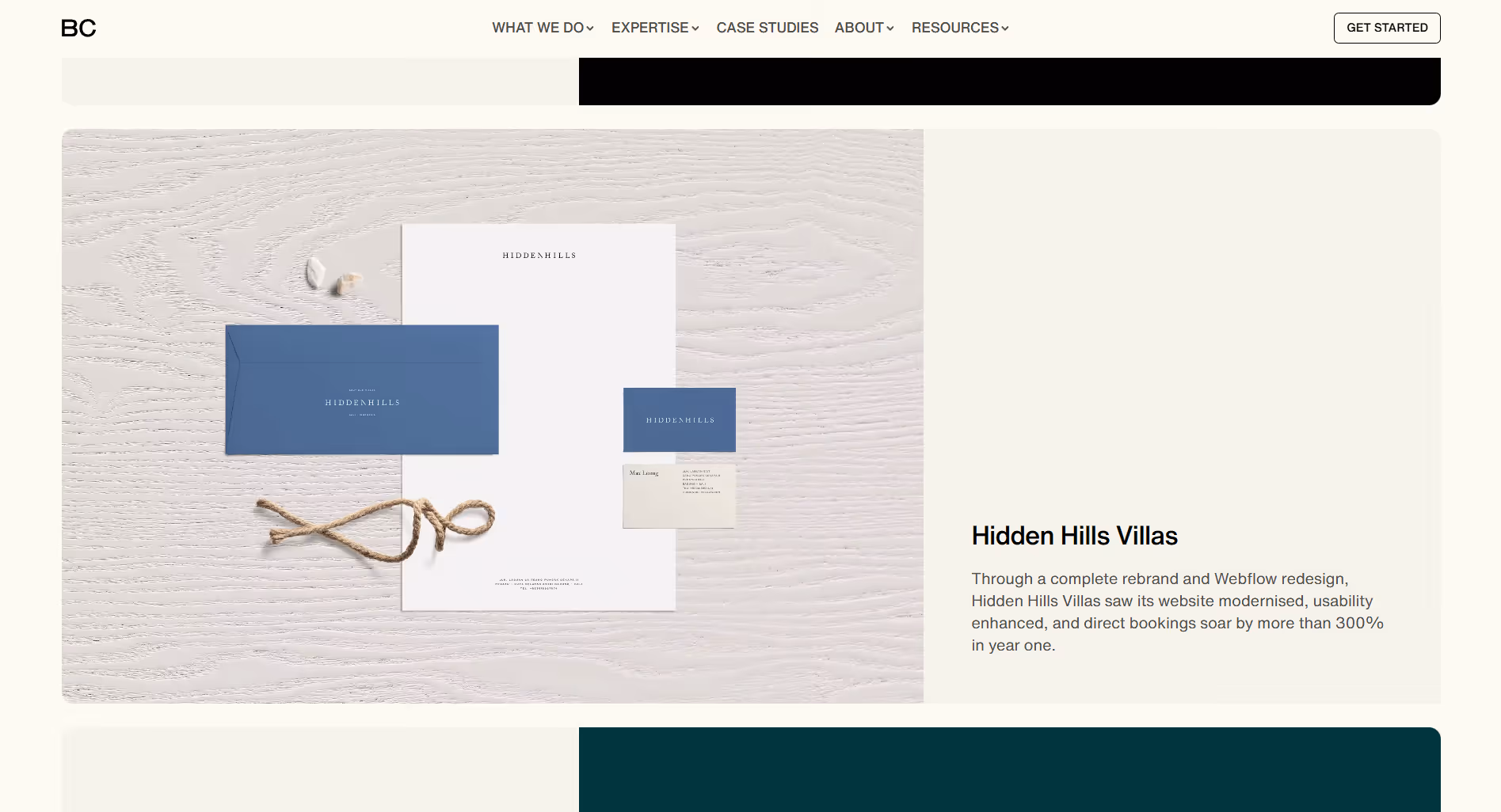 Baker Creative website