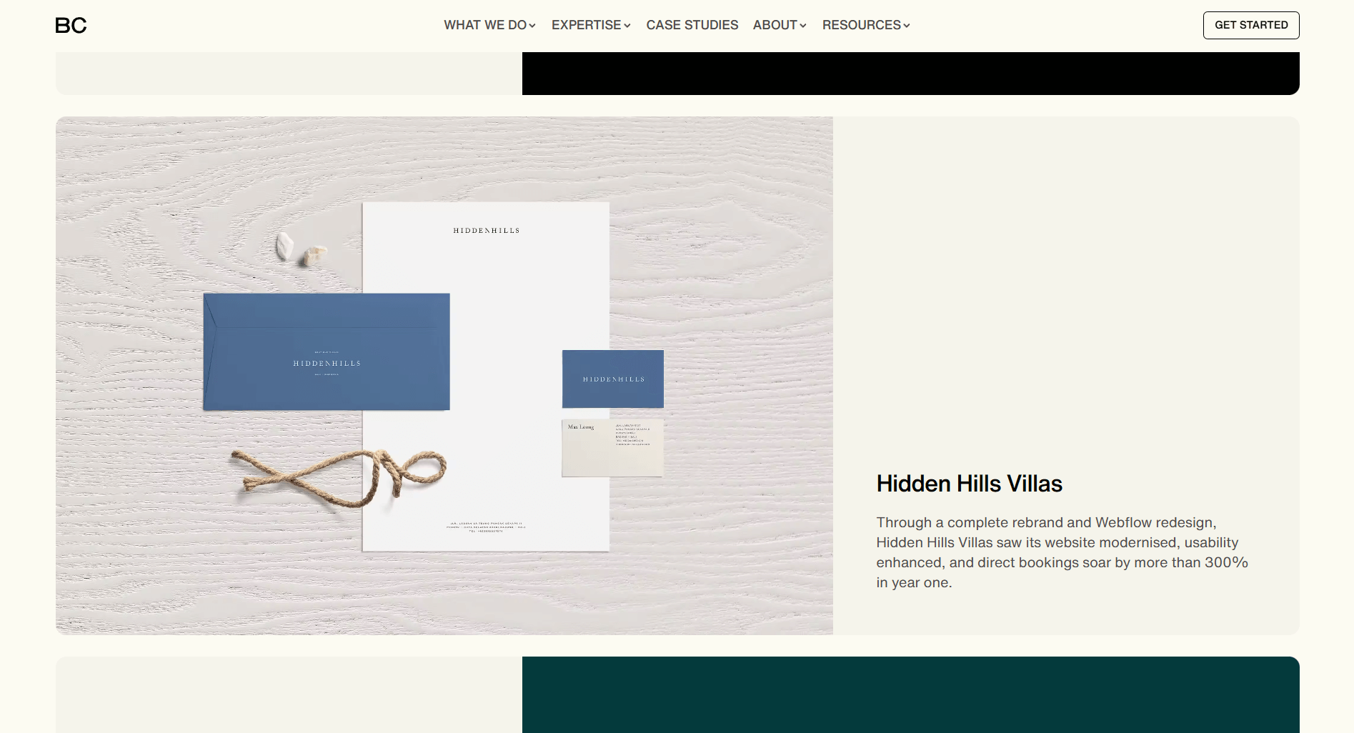 Baker Creative website