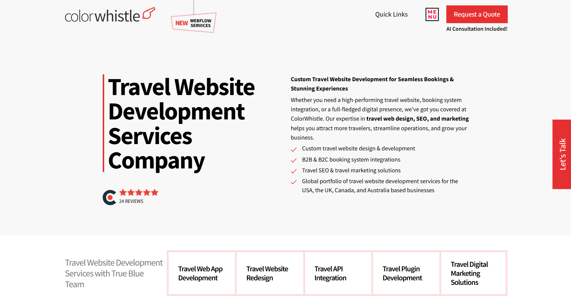 Color Whistle website