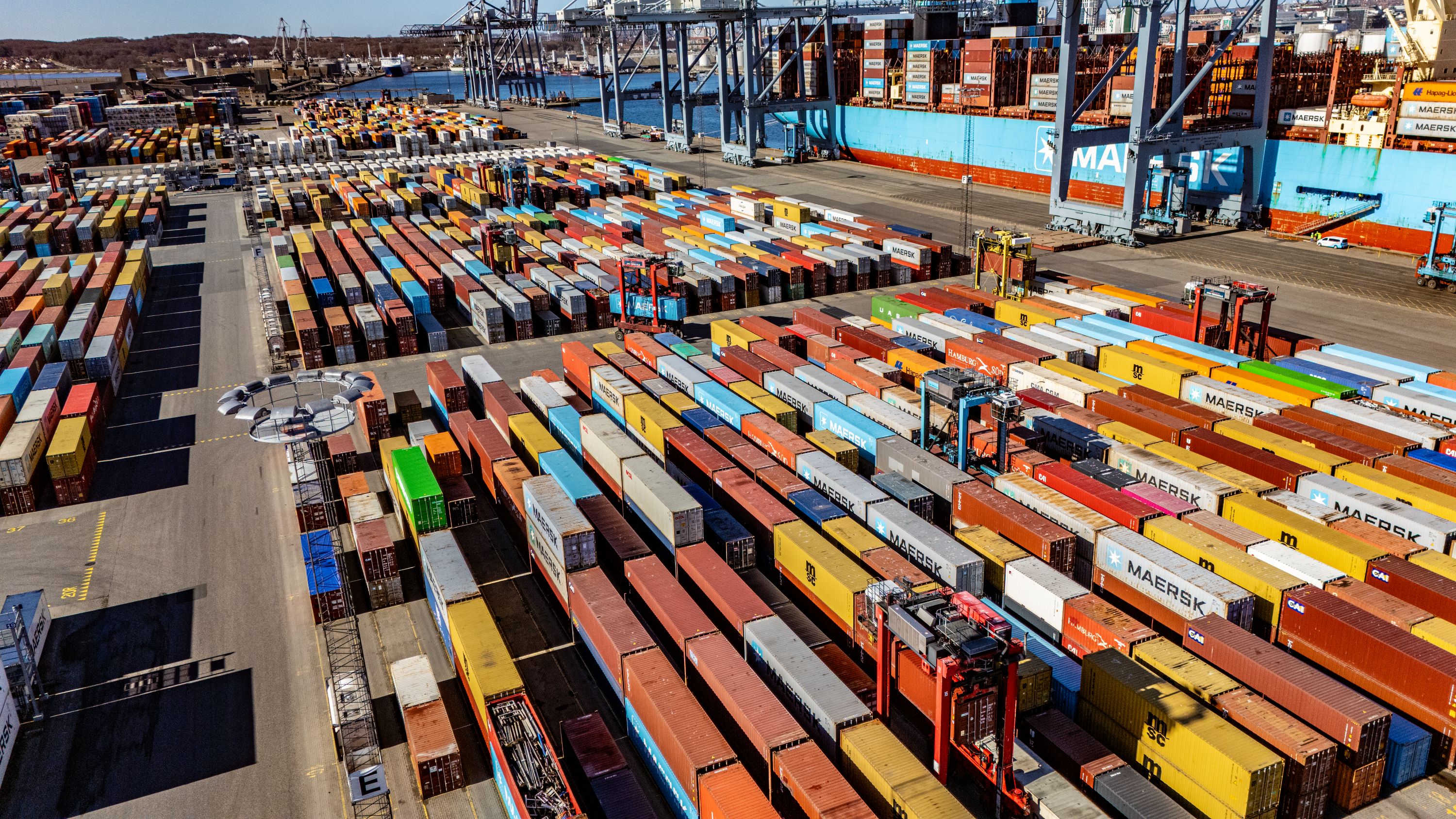 Containerterminal i Aarhus