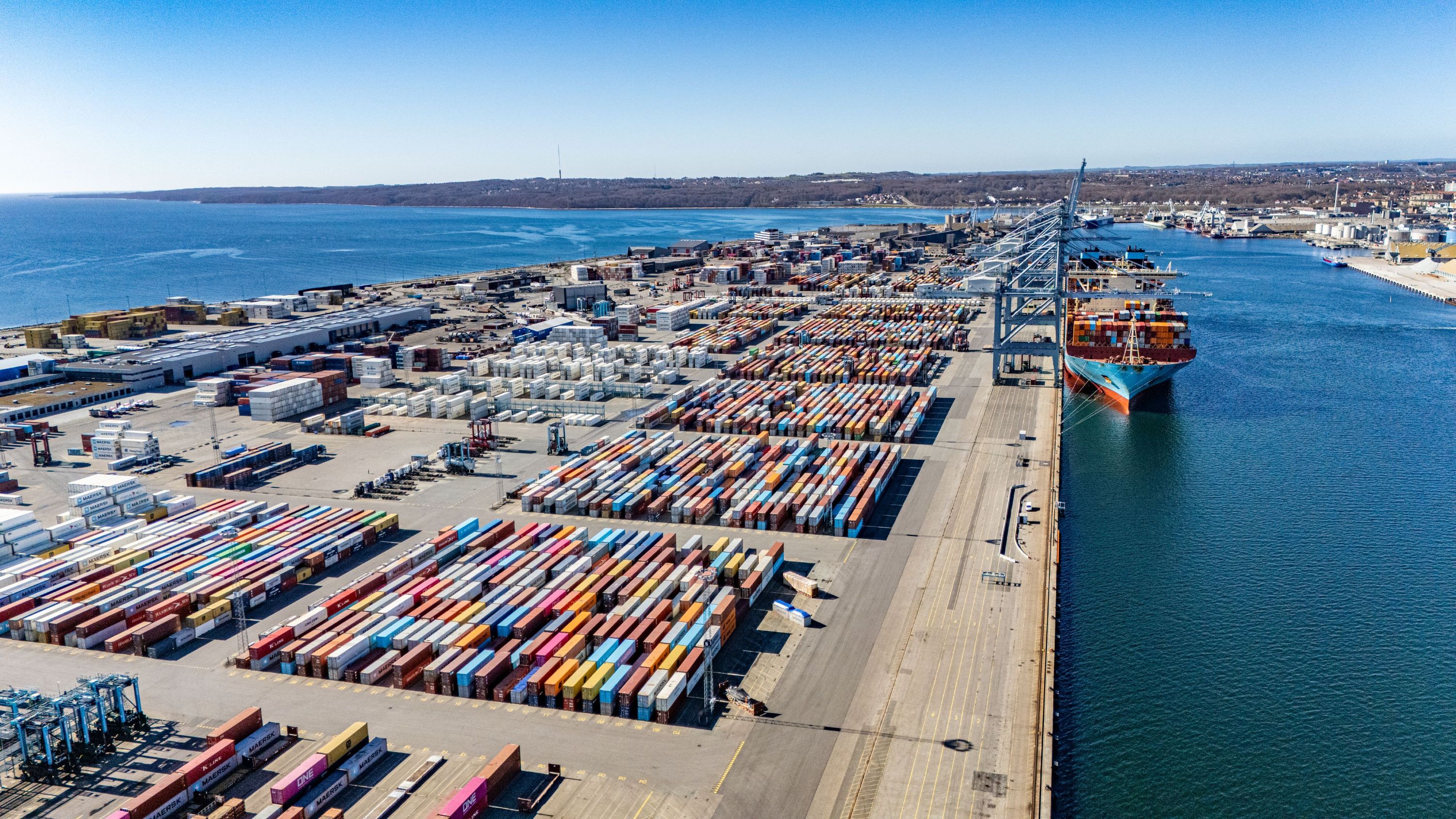 Containerterminal i Aarhus Aarhus Havn