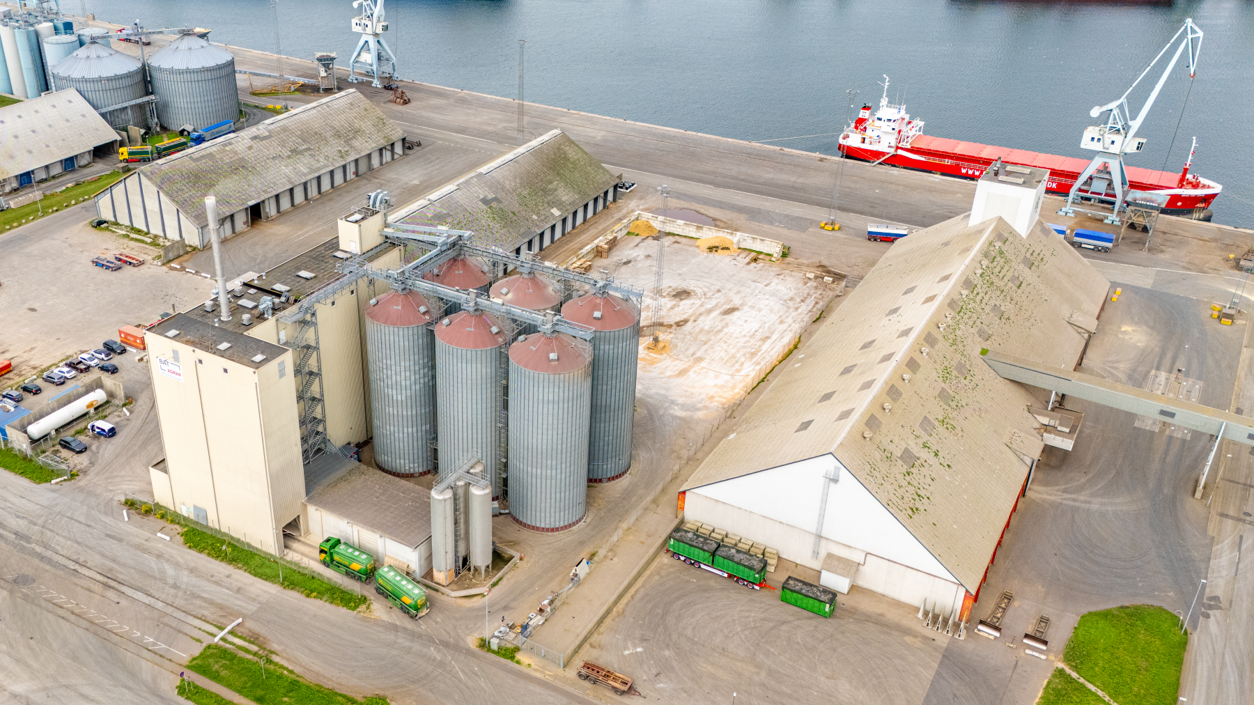 BAT Agrar på havnen i Aarhus