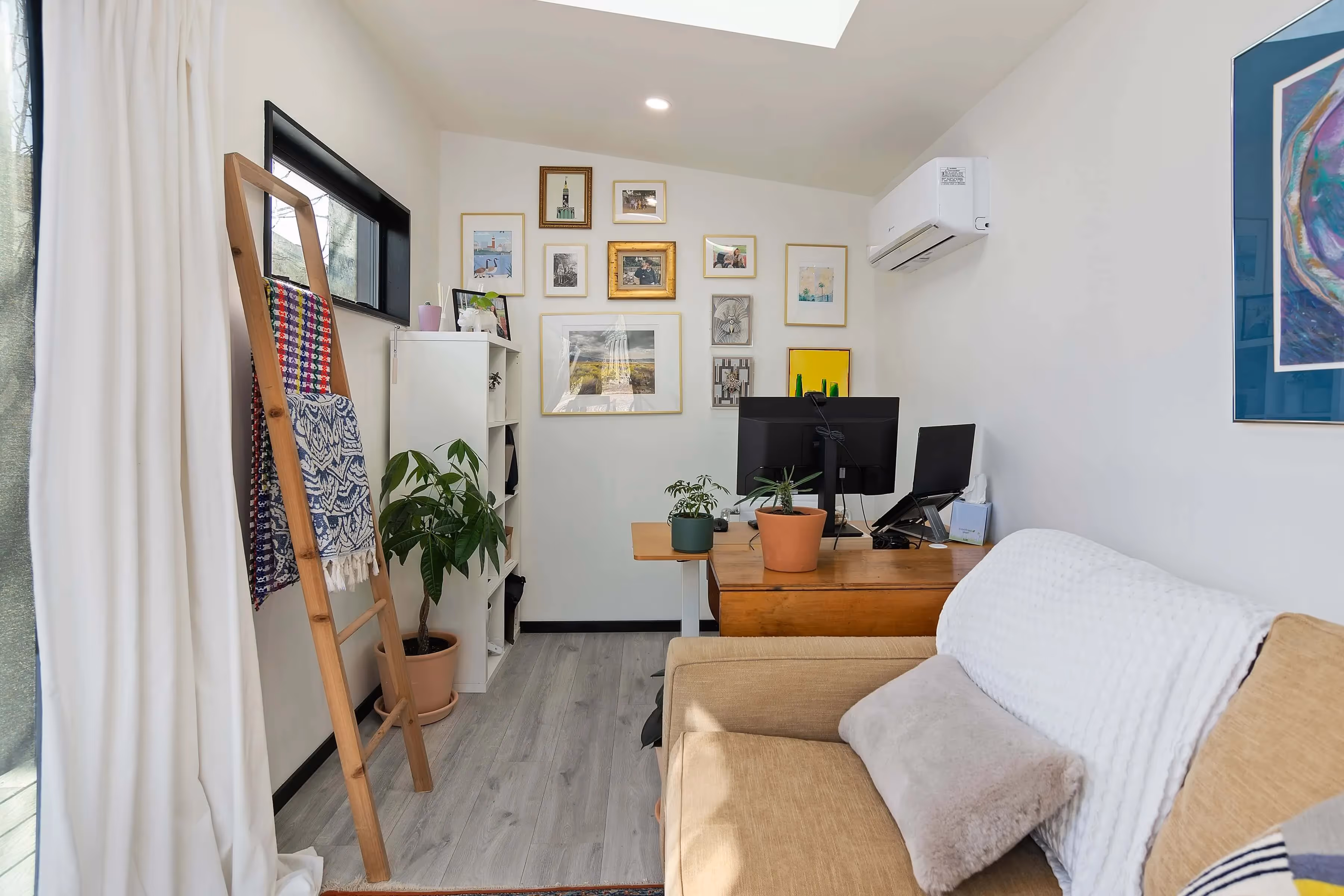 Interior view of a Presidio prefab modern shed.