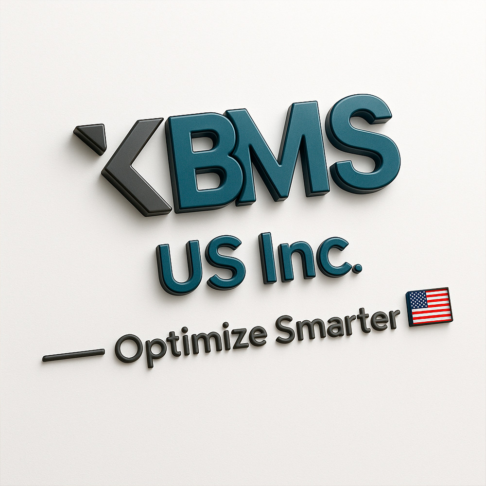KBMS US Inc. Schild – Sammelverzollungskonzept über eigenen Port of Entry in den USA