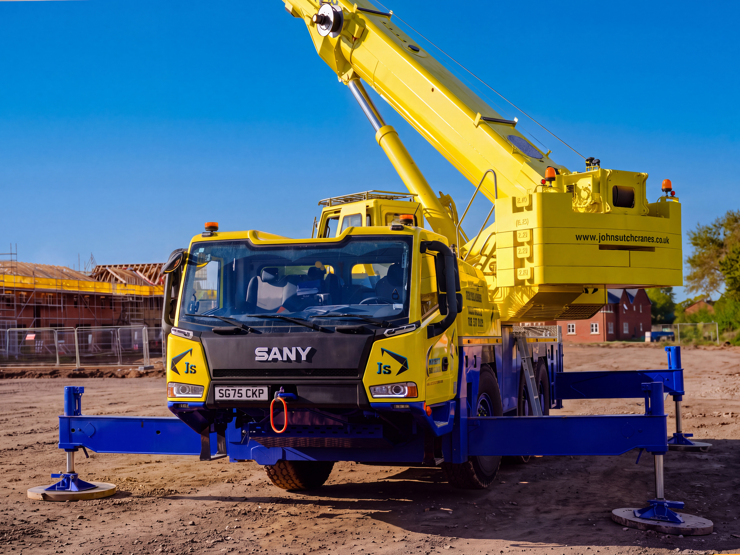 John Sutch Cranes builds UK's biggest SANY mobile crane fleet