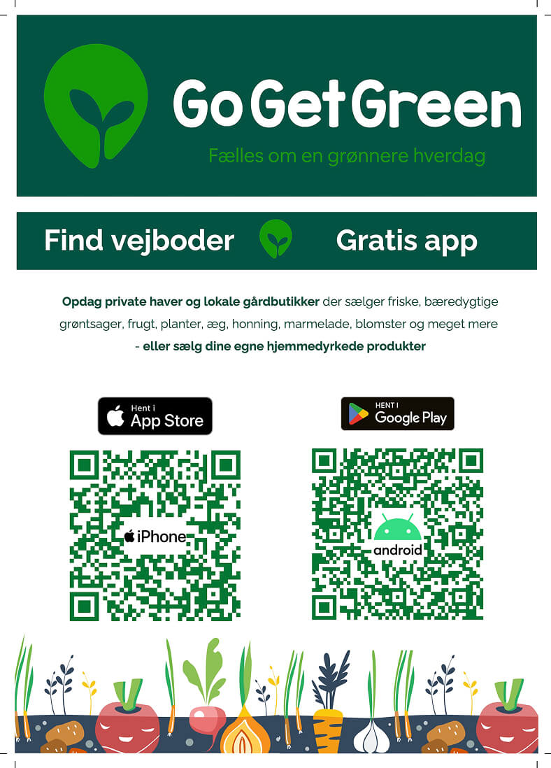 A4 med QR GoGetGreen
