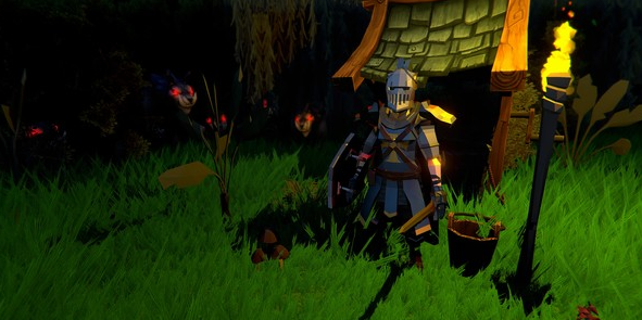 A screenshot from the Ethyrial game, showcasing the dialog.