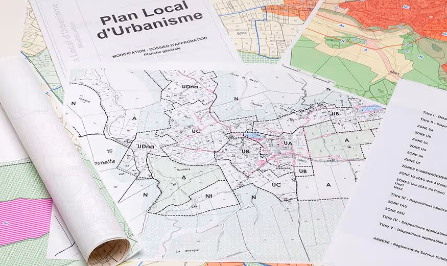 Plan local urbanisme cartes