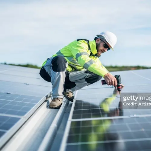 Des panneaux photovoltaïques