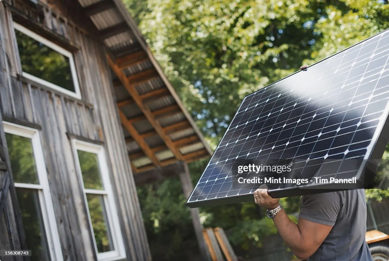 Des panneaux photovoltaïques