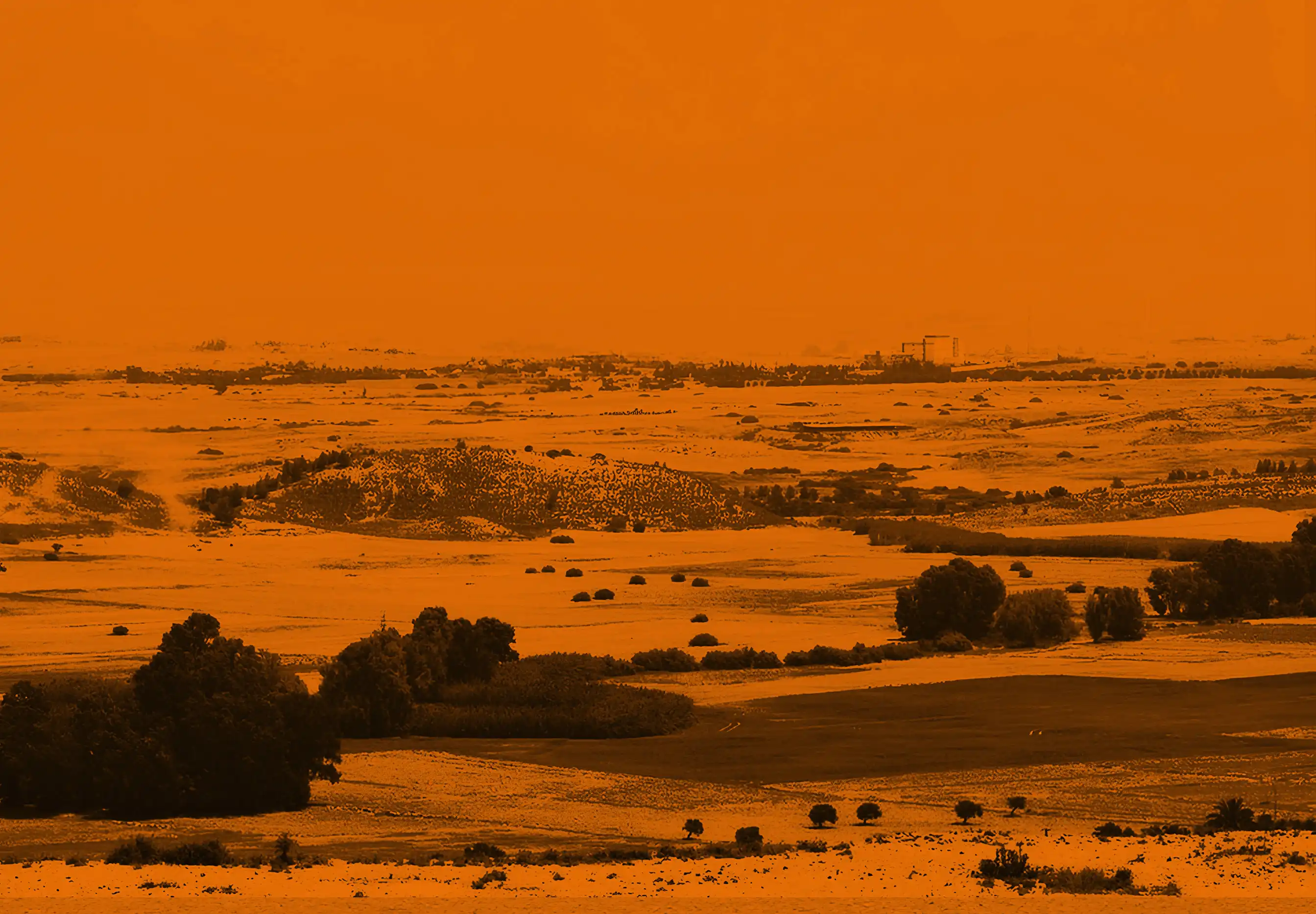 Dusty hills near Mammari, Nicosia