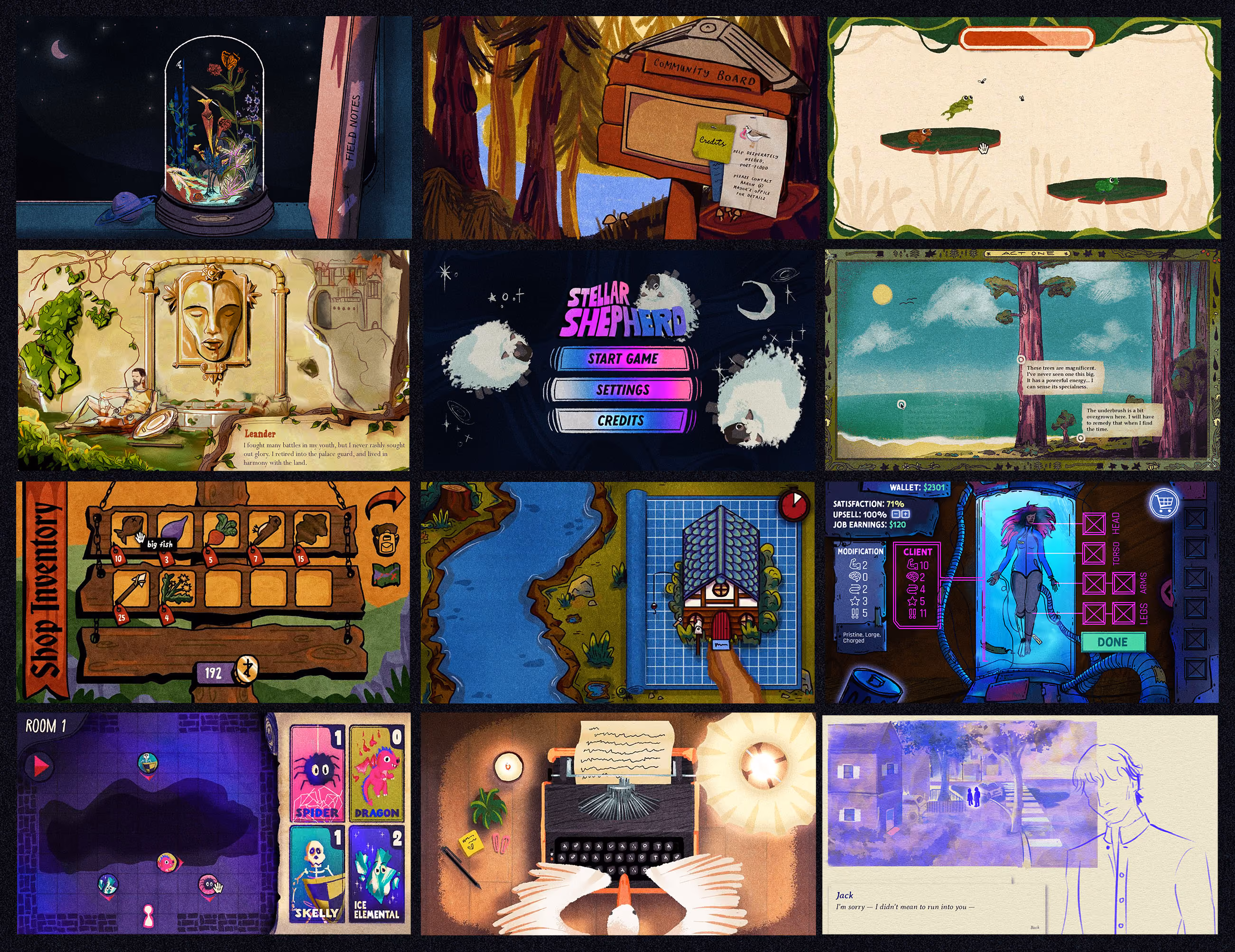 Examples of Game Art I've Made