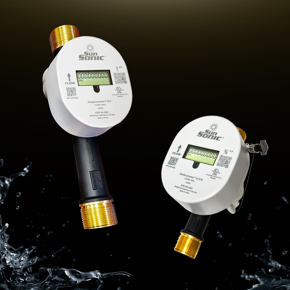 Two Umeter N-Lines floating on a dark background, illuminated by a golden light.