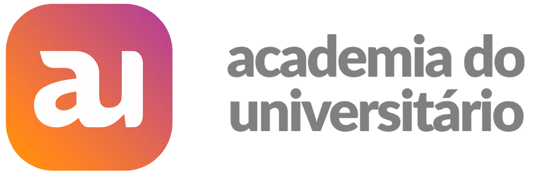 Logo Completa Academia do Universitário