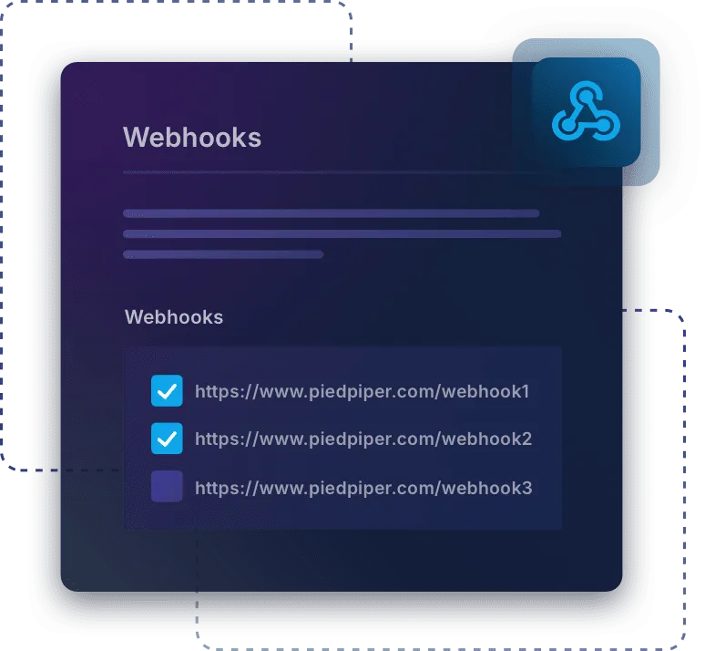 fusionauth integrate using webhooks