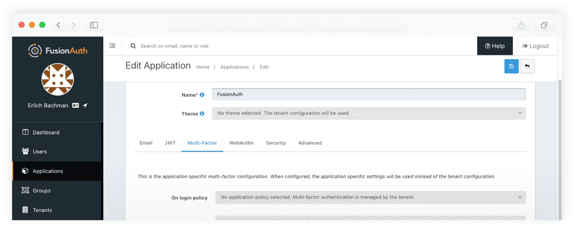 fusionauth healthcare authentication security built-in
