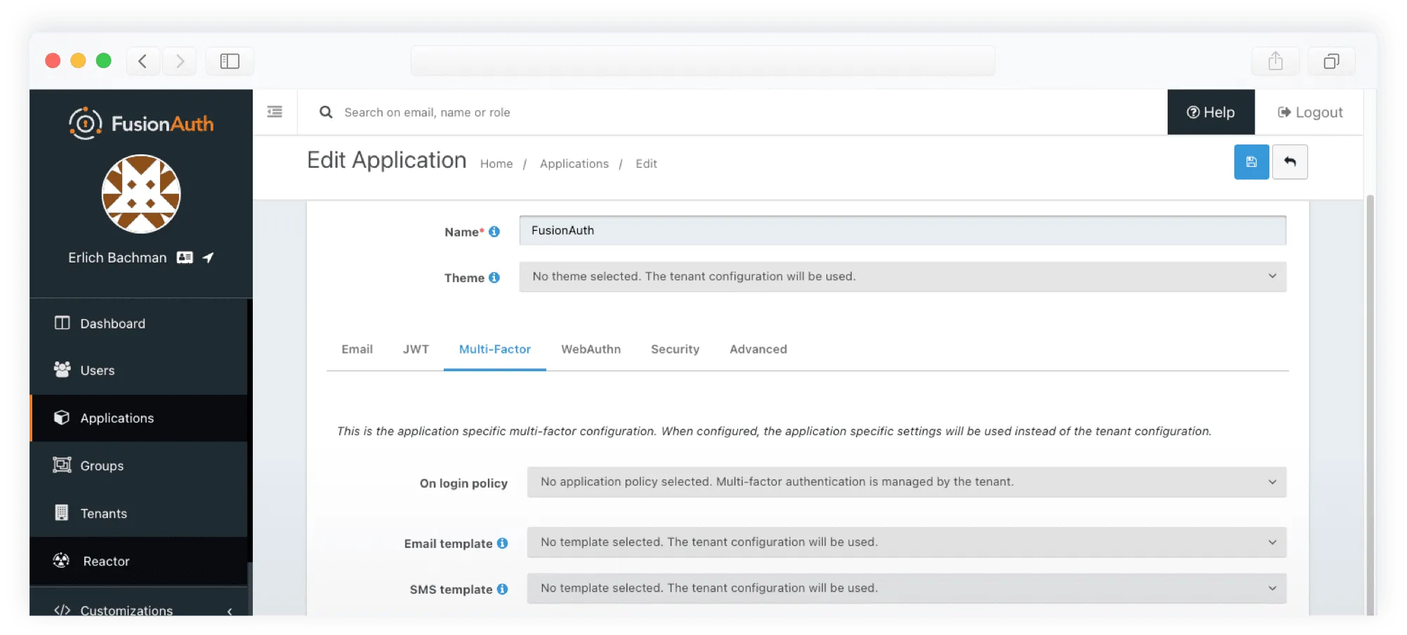 fusionauth retail authentication security built-in