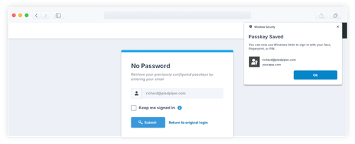 fusionauth device native authentication