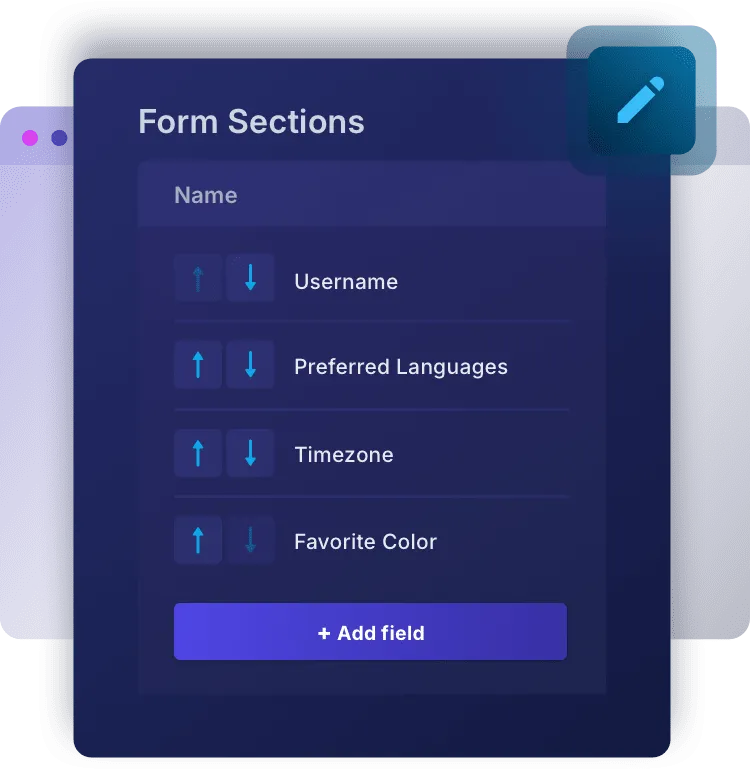 fusionauth custom user profile data