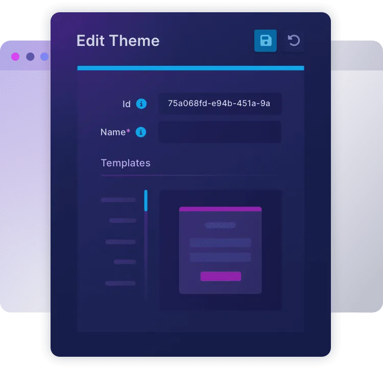 fusionauth customizable login themes, prebuilt themes and advanced themes