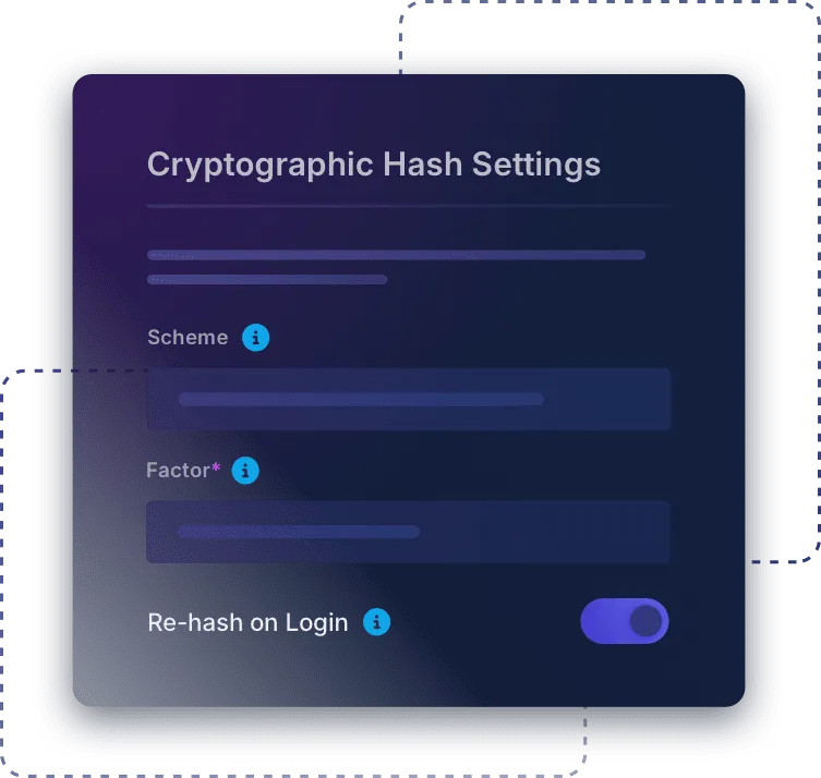 fusionauth increased security re-hash passwords on login