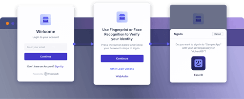 fusionauth biometric authentication made easy