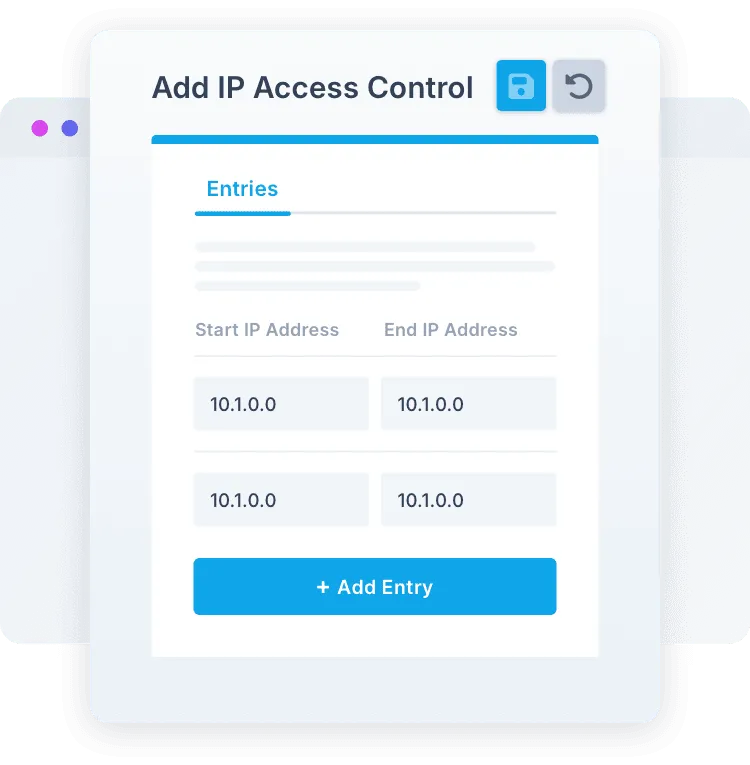 fusionauth IP ACL limit access to IP ranges