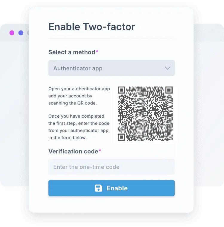 fusionauth self-serve MFA and editing tenants with ease
